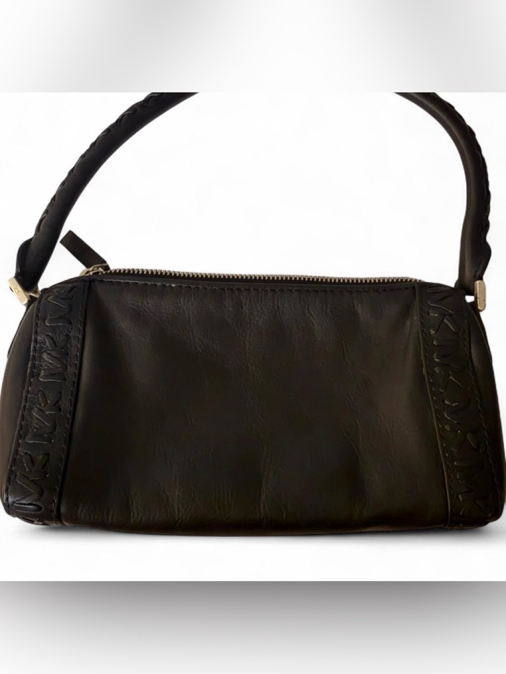 Michael Kors Black Leather Mini Shoulder Bag